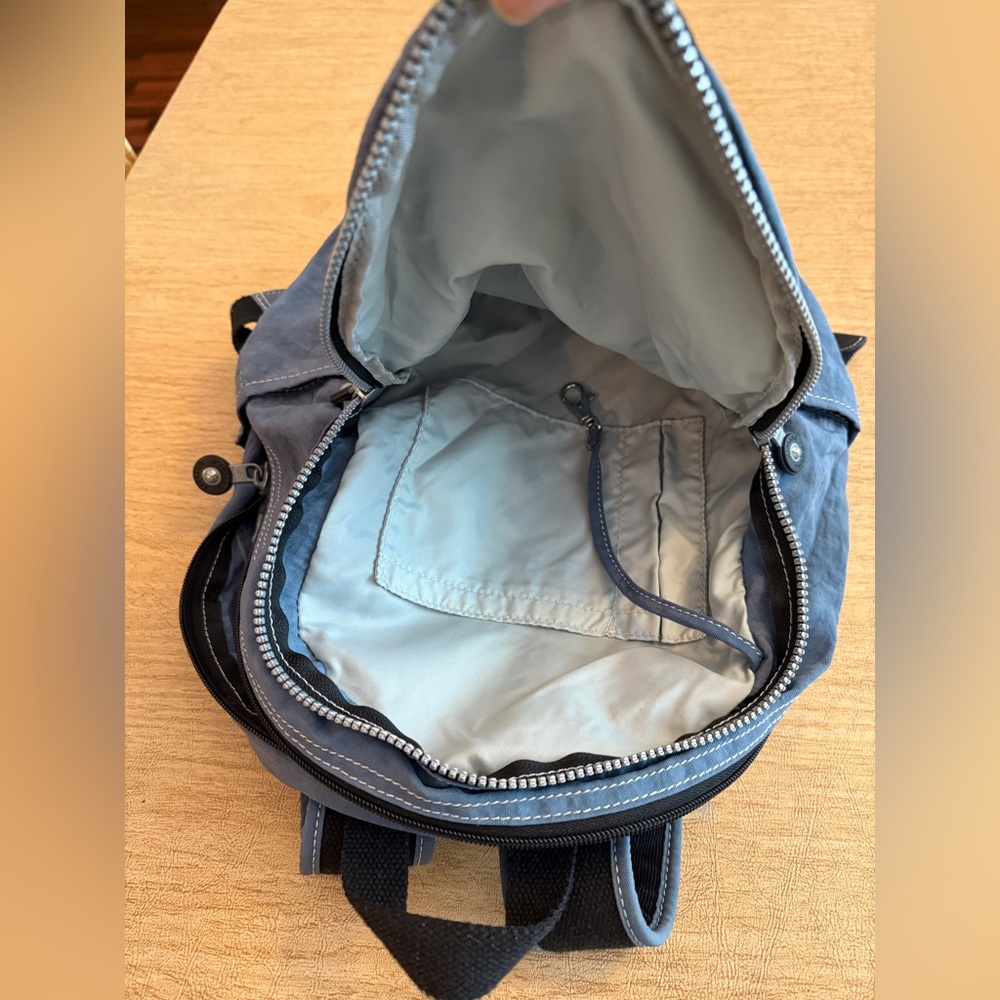 Kipling Denim Blue Backpack (UNISEX) - Picture 4 of 4